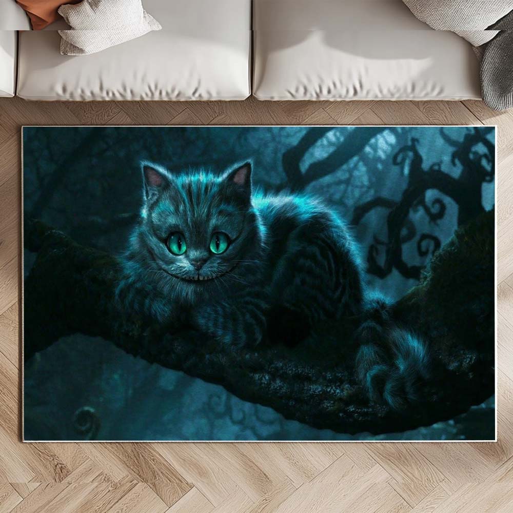Grinsekatze – Alice im Wunderland 04 Teppich – Bild 2