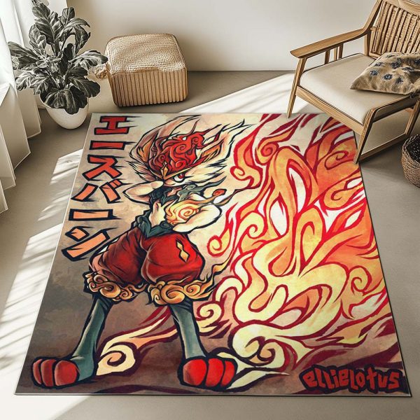 Liberlo Pokémon  - Cinderace Pokemon 6 Teppich – Bild 2