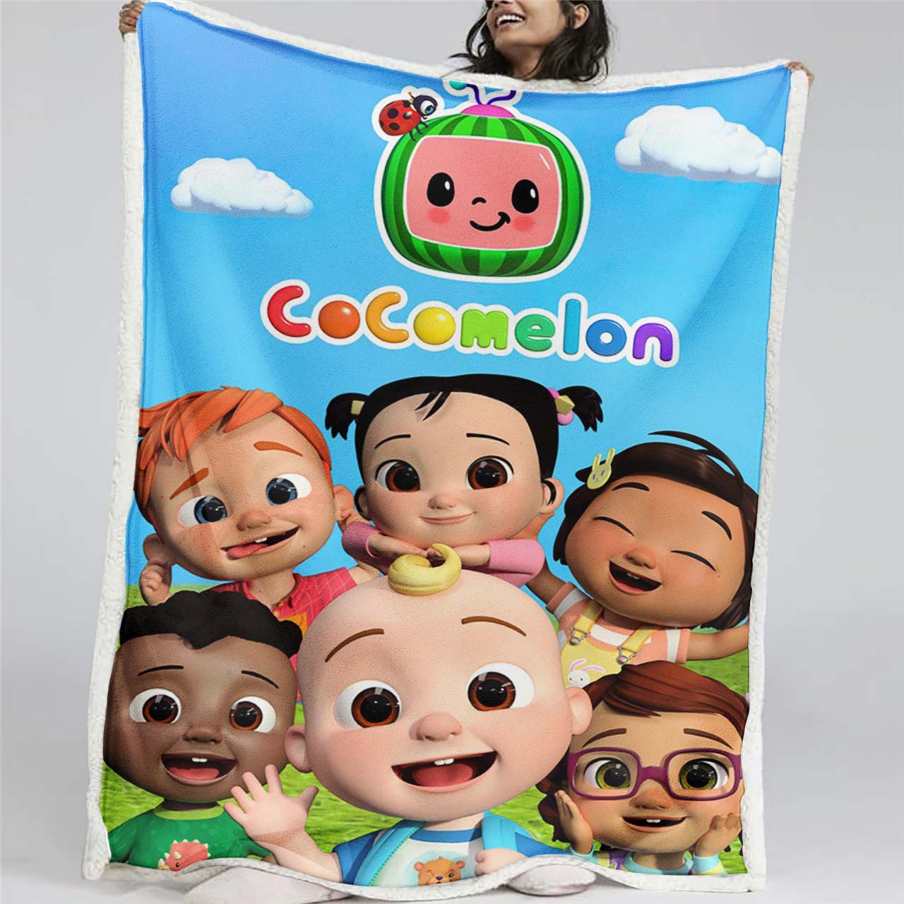 Cocomelon Alle Charaktere Decke - Fleecedecke