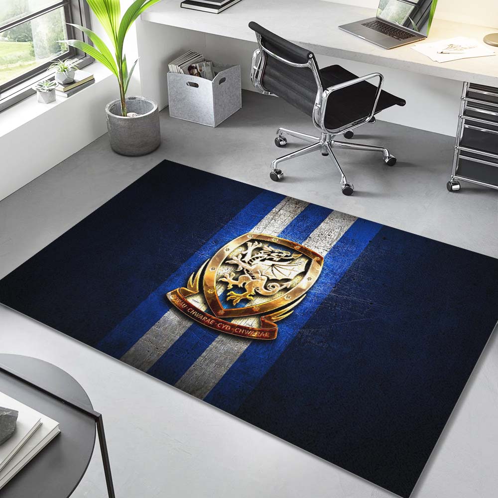 DSC Arminia Bielefeld Fc blaues Metall Teppich – Bild 2