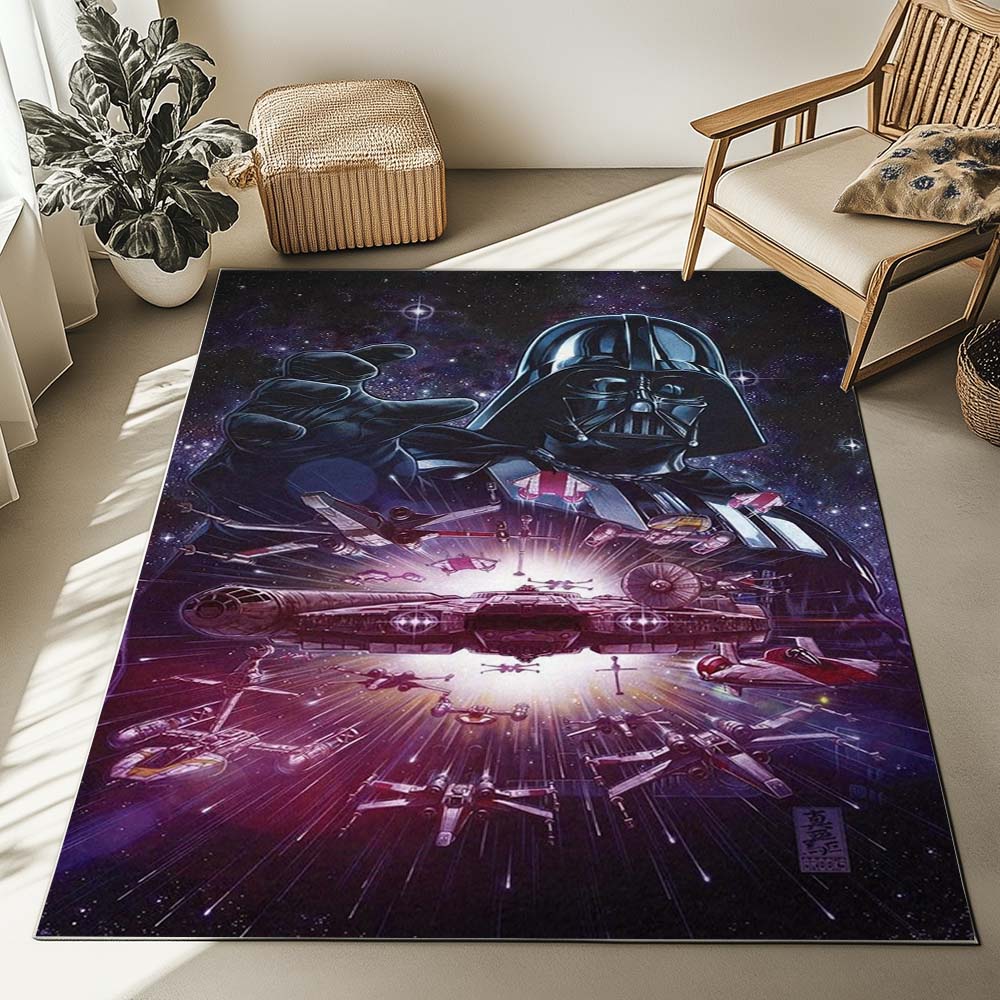 Darth Vader Star Wars Falken Teppich – Bild 2