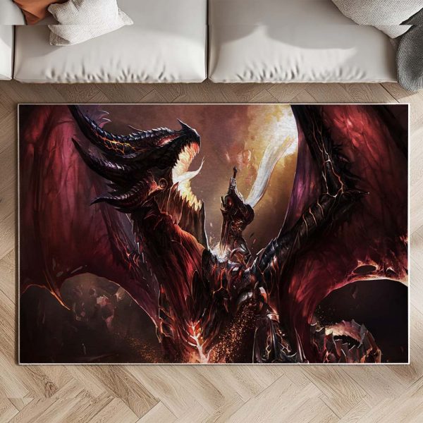 Todesschwinge der Zerstörer World of Warcraft 6 Teppich – Bild 2