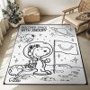 Snoopy entdeckt das Weltall Teppich