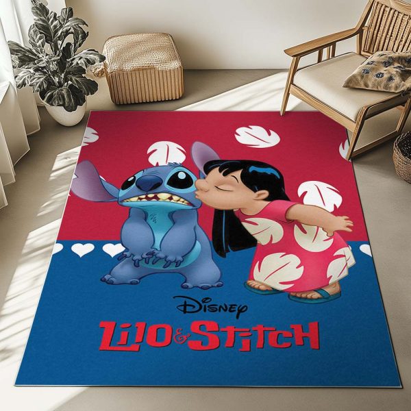 Disney Lilo & Stitch Charaktere 1003 Teppich – Bild 2