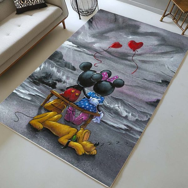 Disney – Micky Maus und Minnie Maus 7 Teppich – Bild 2