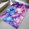 Disney Stitch und Angel verliebt Teppich
