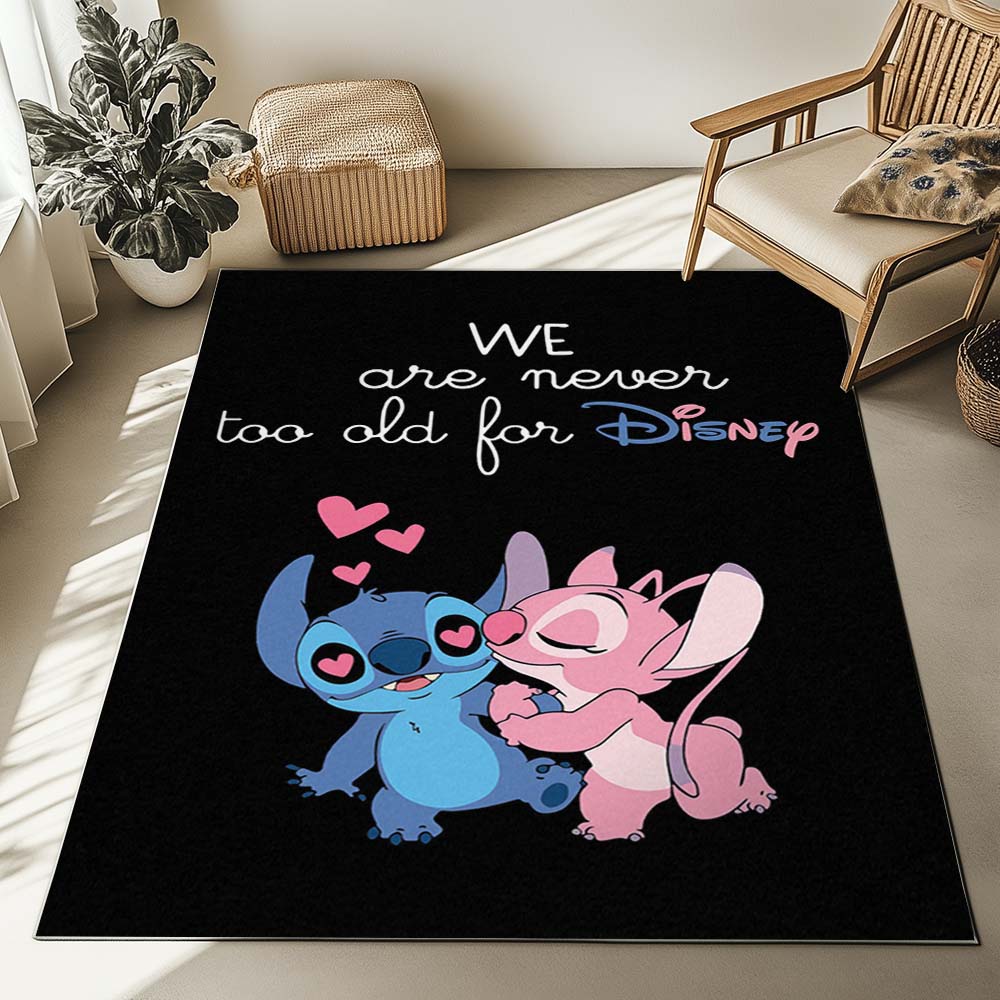Disney Stitch und Angel 10 Teppich – Bild 2
