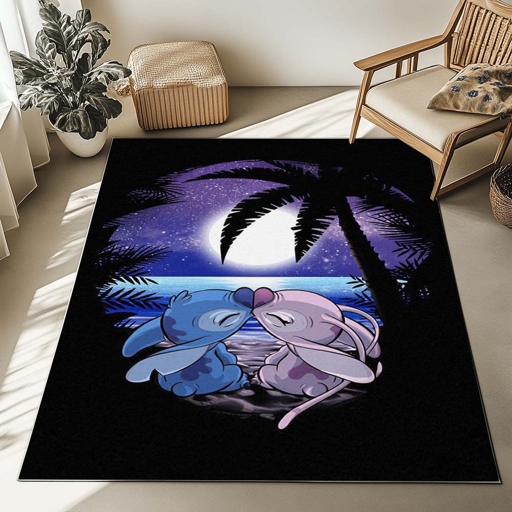 Disney Stitch und Angel 7 Teppich – Bild 2