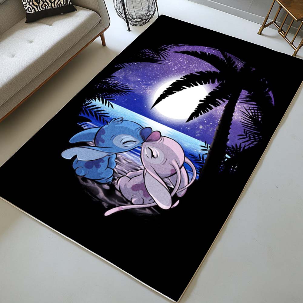 Disney Stitch und Angel 7 Teppich