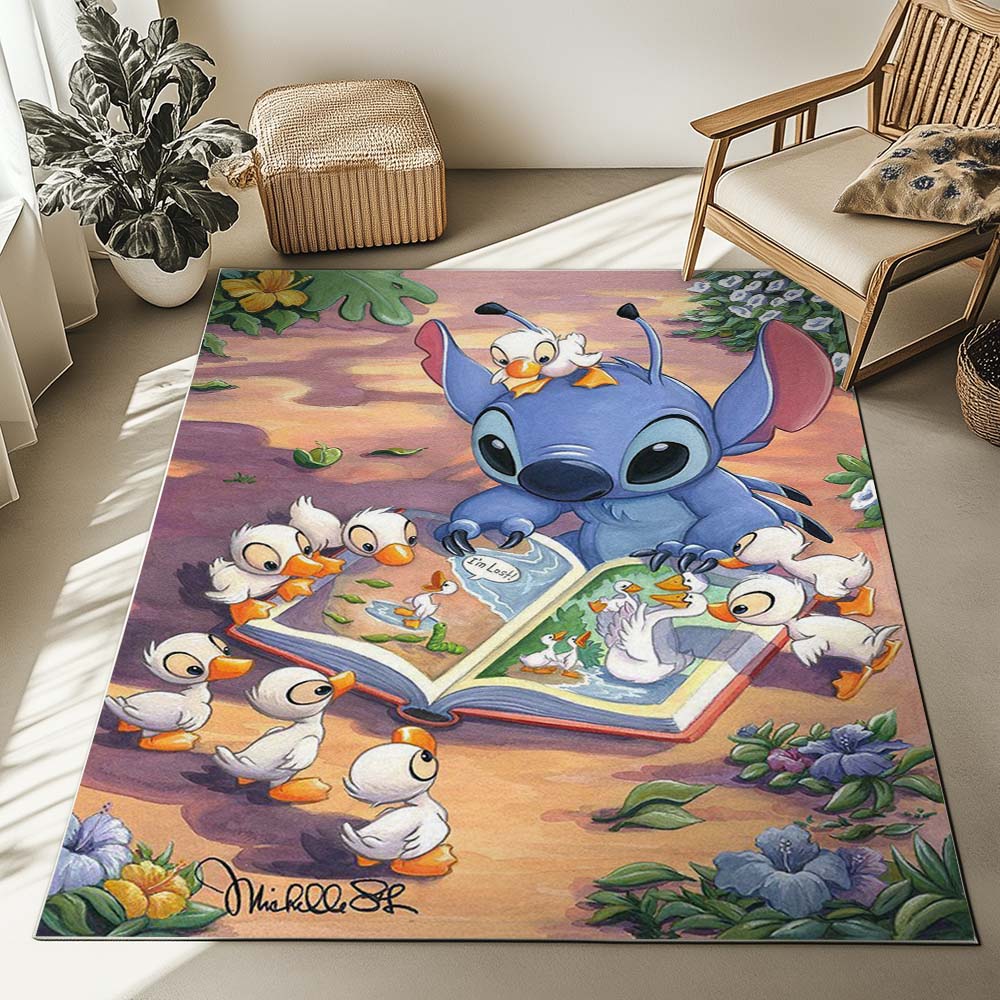 Disney Stitch und Angel 9 Teppich – Bild 2