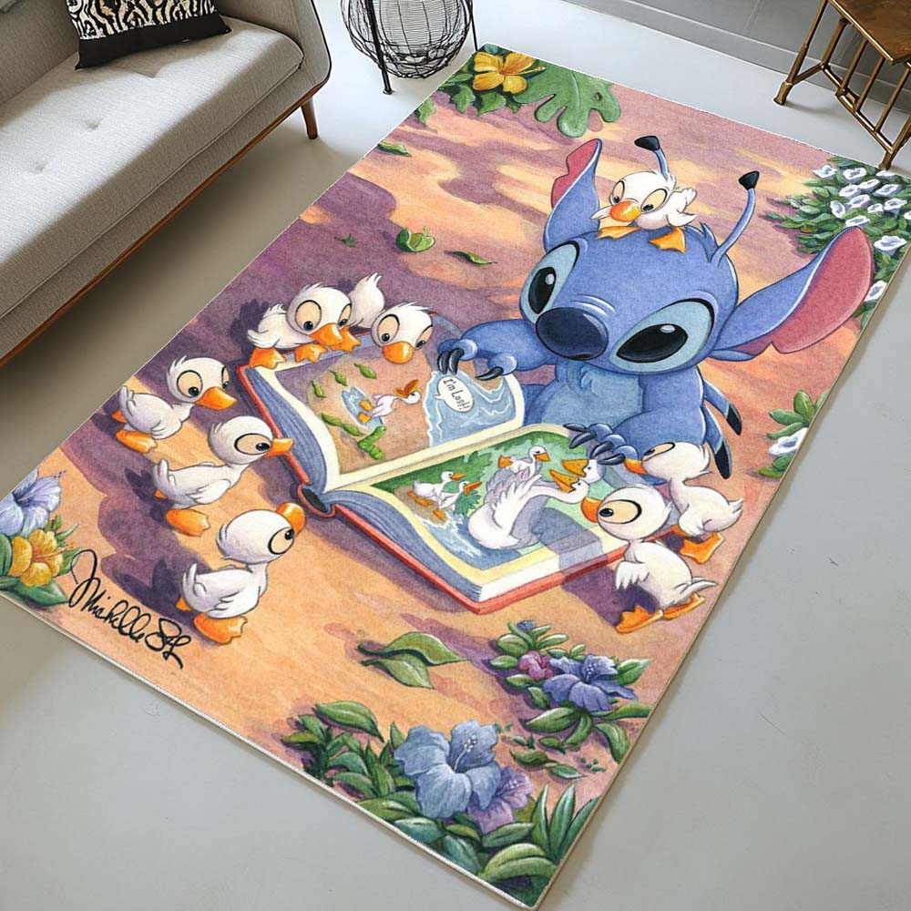 Disney Stitch und Angel 9 Teppich
