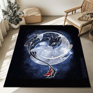 Drachen – Ohnezahn und Tagschatten 7 - Dragons Teppich