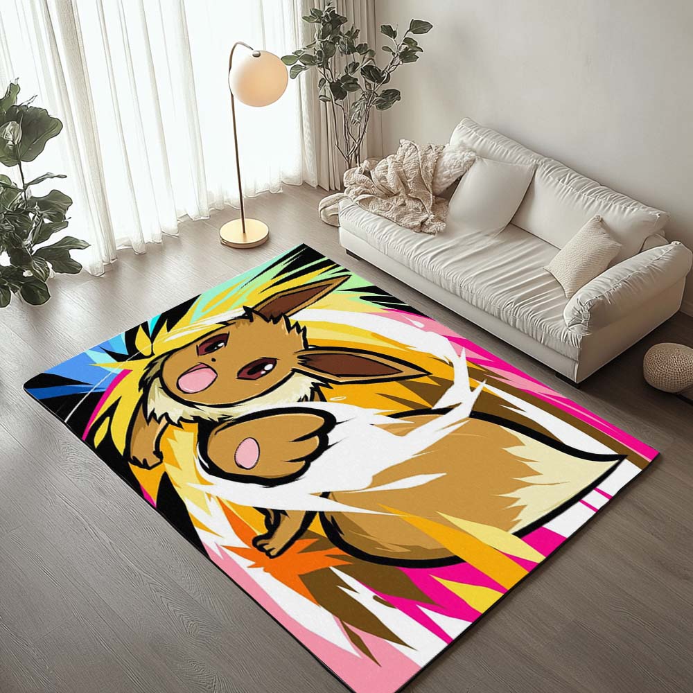 Evoli Entwicklung Pokémon - Eevee Evolution Pokemon 11 Teppich