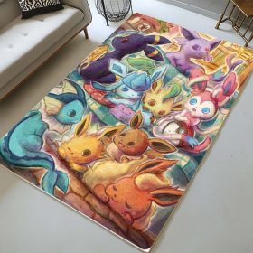 Evoli Entwicklung Pokémon  – Eevee Evolution Pokemon 7 Teppich