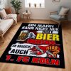Ein Mann kann nicht nur mit Bier überleben, er braucht auch den FC Köln Teppich