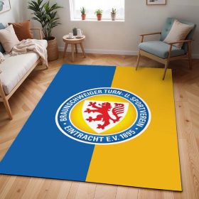 Eintracht Braunschweig Blau Gelb 10 Teppich