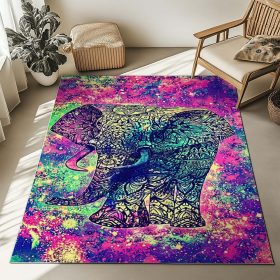 Elefant – Boho-Hippie-Stil Teppich