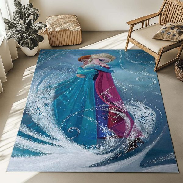Elsa Anna Die Eiskönigin - Frozen Teppich – Bild 2
