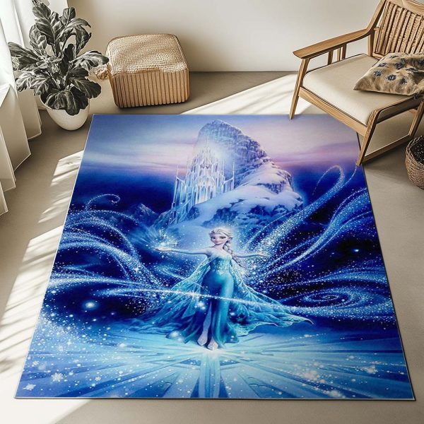 Elsa Disney Prinzessin Die Eiskönigin - Frozen 1002 Teppich – Bild 2