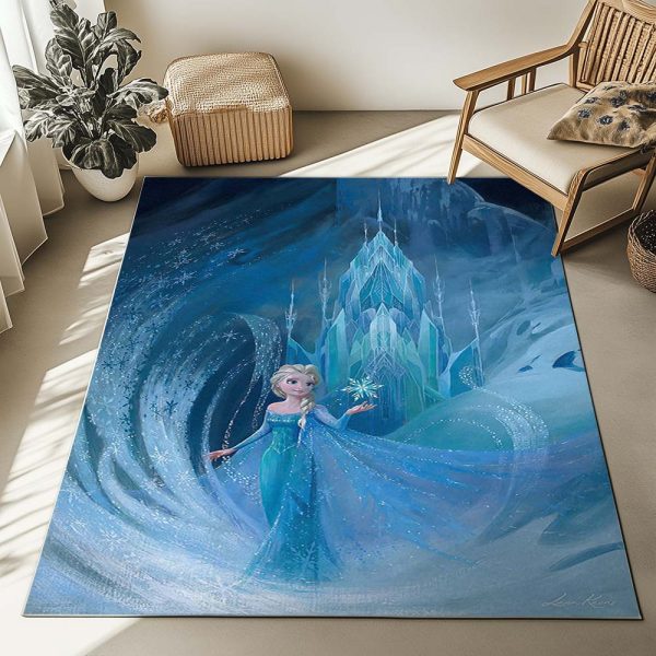Elsa Disney Prinzessin Die Eiskönigin - Frozen 1005 Teppich – Bild 2
