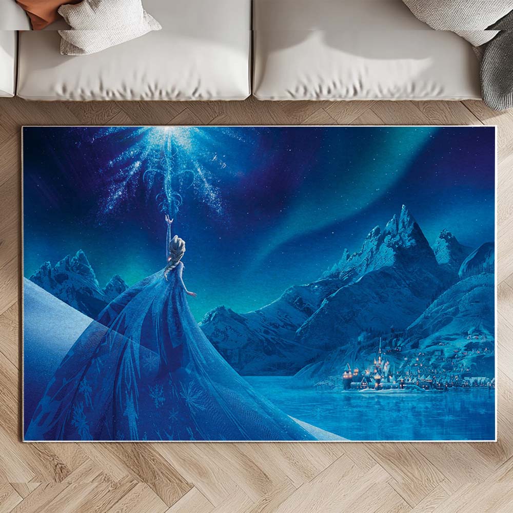 Elsa Die Eiskönigin - Frozen Disney 4 Teppich – Bild 2