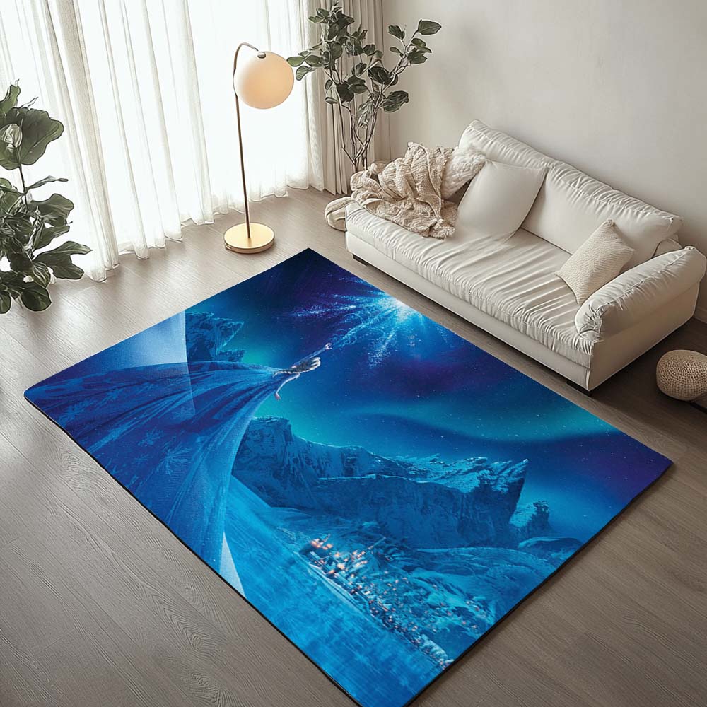 Elsa Die Eiskönigin - Frozen Disney 4 Teppich