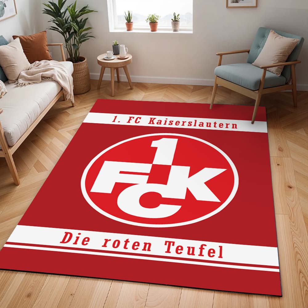 FC Kaiserslautern 1FCK Die roten Teufel Teppich