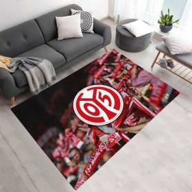 Fans des FSV Mainz 05 Fußballvereins Teppich