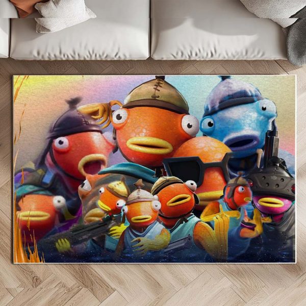 Fishsticks Fortnite Spiele Teppich – Bild 2