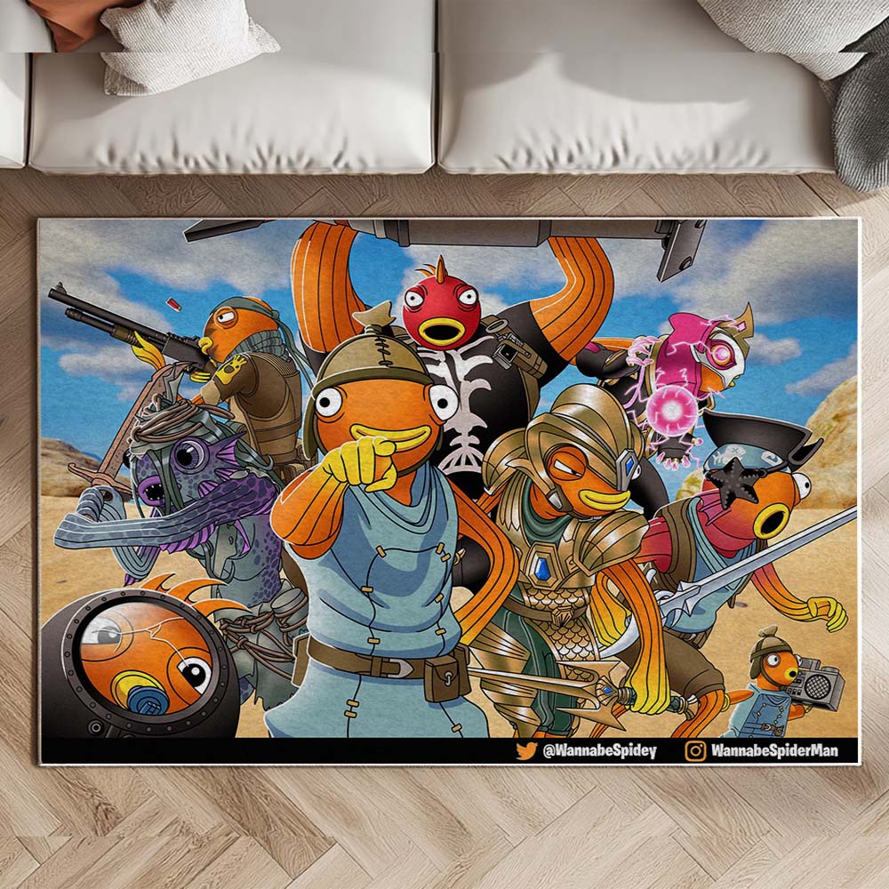 Fishsticks Skin Fortnite Spiele 06 Teppich – Bild 2