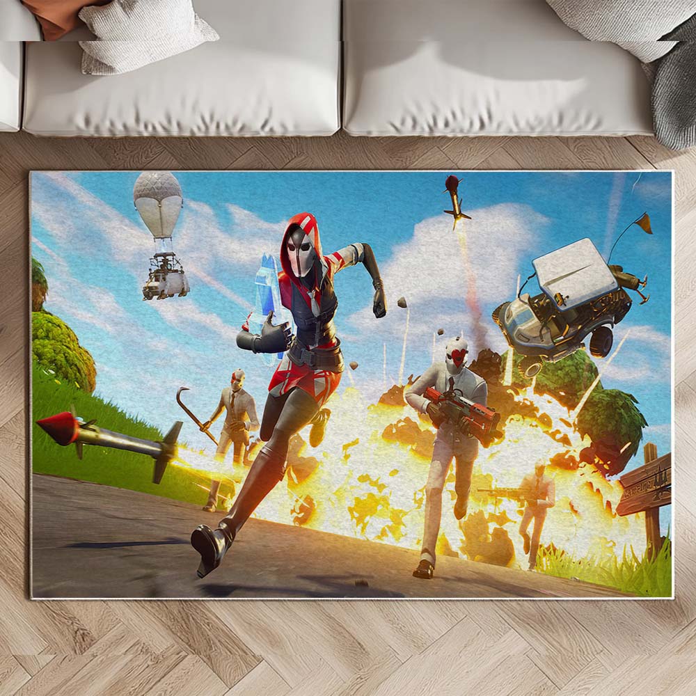 Fortnite Explosion Weglaufen Teppich – Bild 2