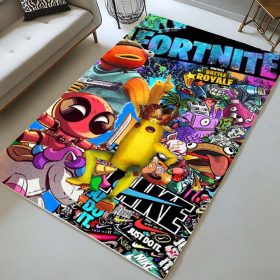 Fortnite Skin Fishstick Peely Deadpool Teppich
