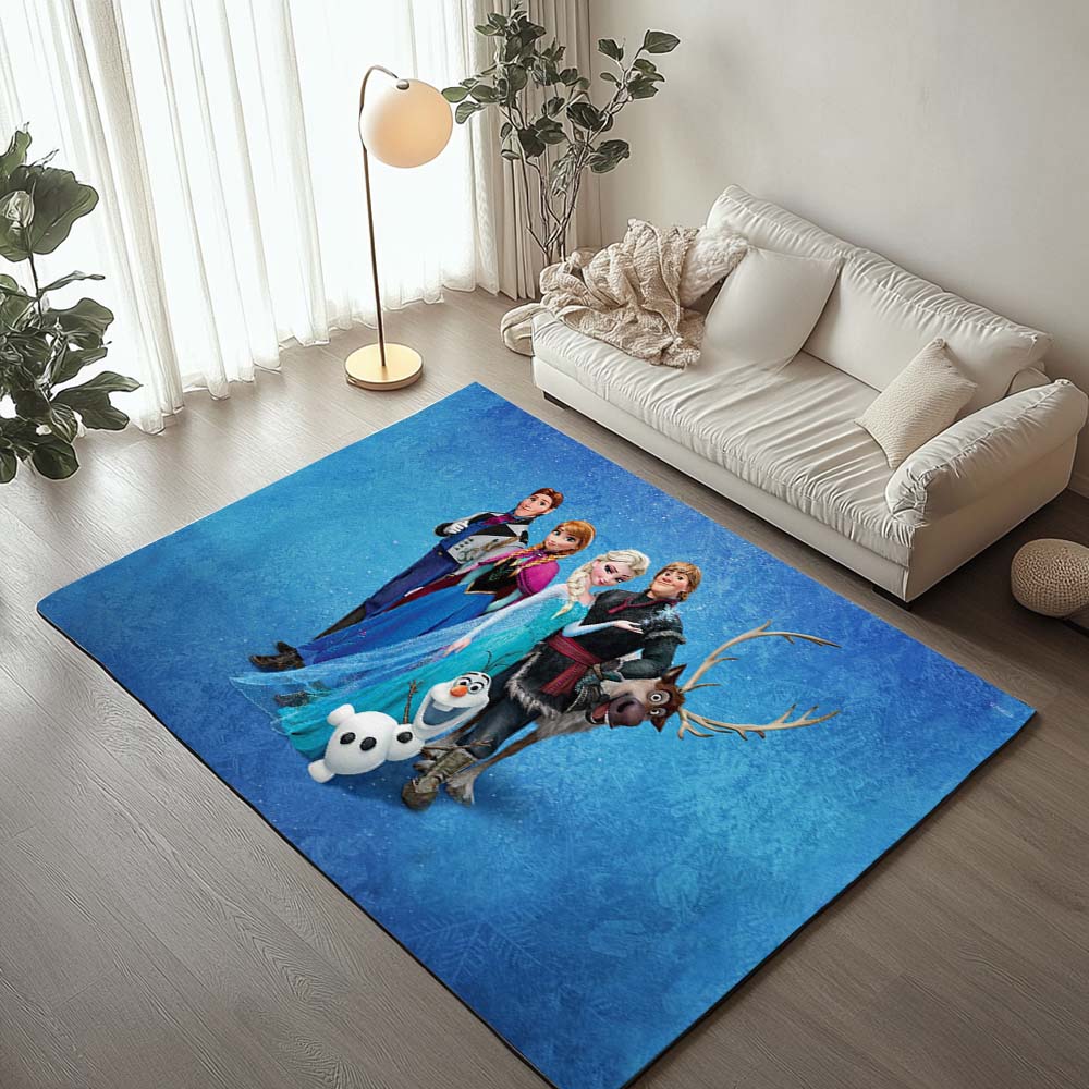 Die Eiskönigin - Frozen Alle Charaktere 9 Teppich