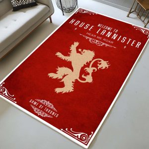 Game of Thrones Haus Lennister Teppich