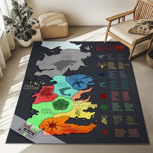 Game of Thrones Häuser Karte Teppich – Bild 2