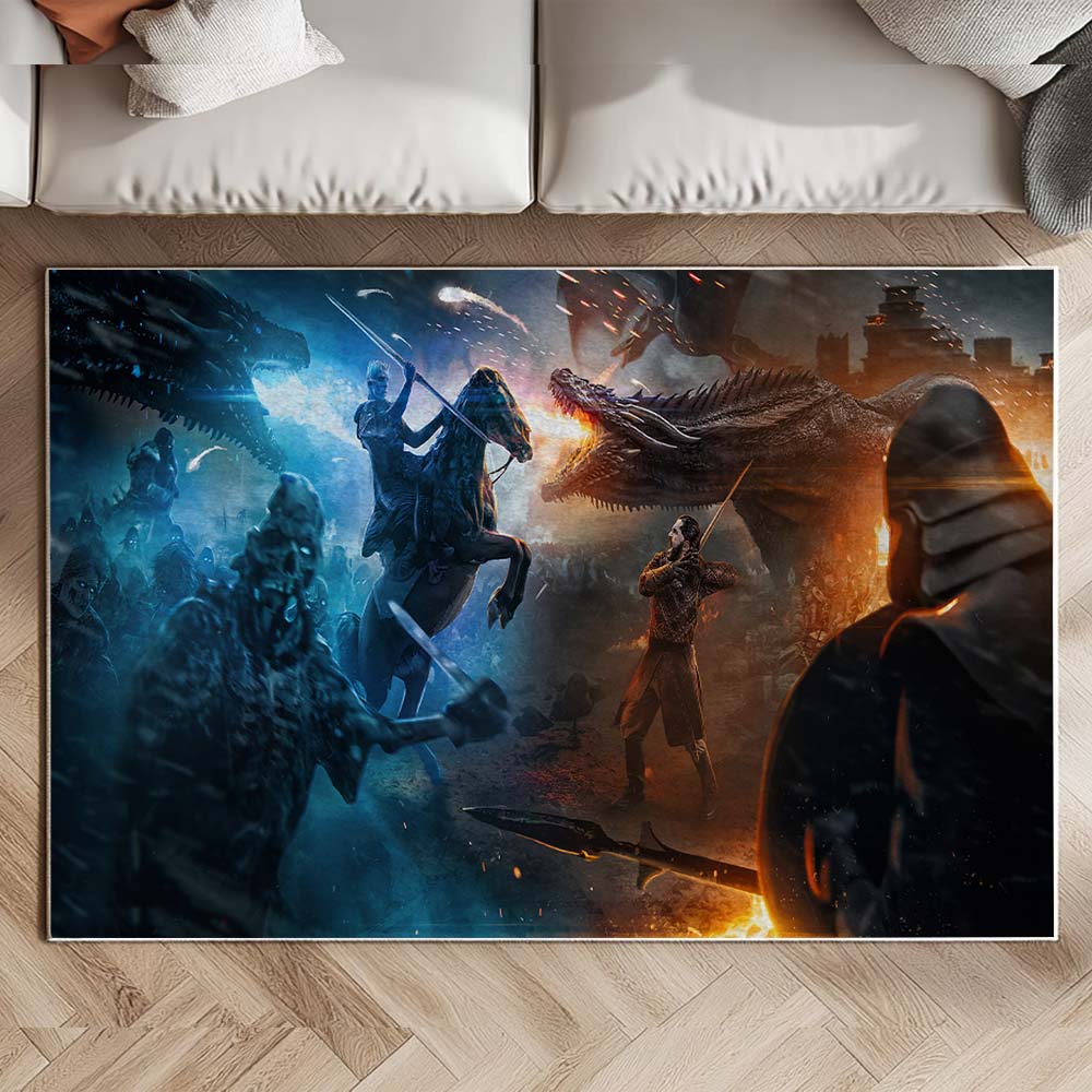 Game of Thrones Weißer Wanderer 22 Teppich – Bild 2