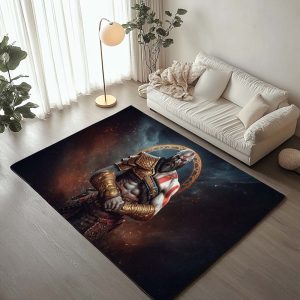 God of War Ragnarök Kratos Geist von Sparta 10 Teppich