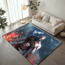 God of War Ragnarök Kratos Geist von Sparta 2 Teppich
