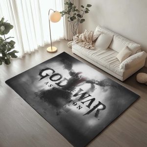 God of War Ragnarök Kratos Geist von Sparta Teppich