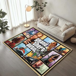 Grand Theft Auto GTA 5 Charaktere 2 Teppich