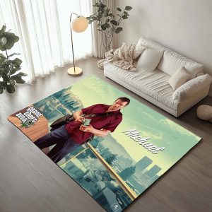 Grand Theft Auto GTA 5 Michael De Santa 3 Teppich