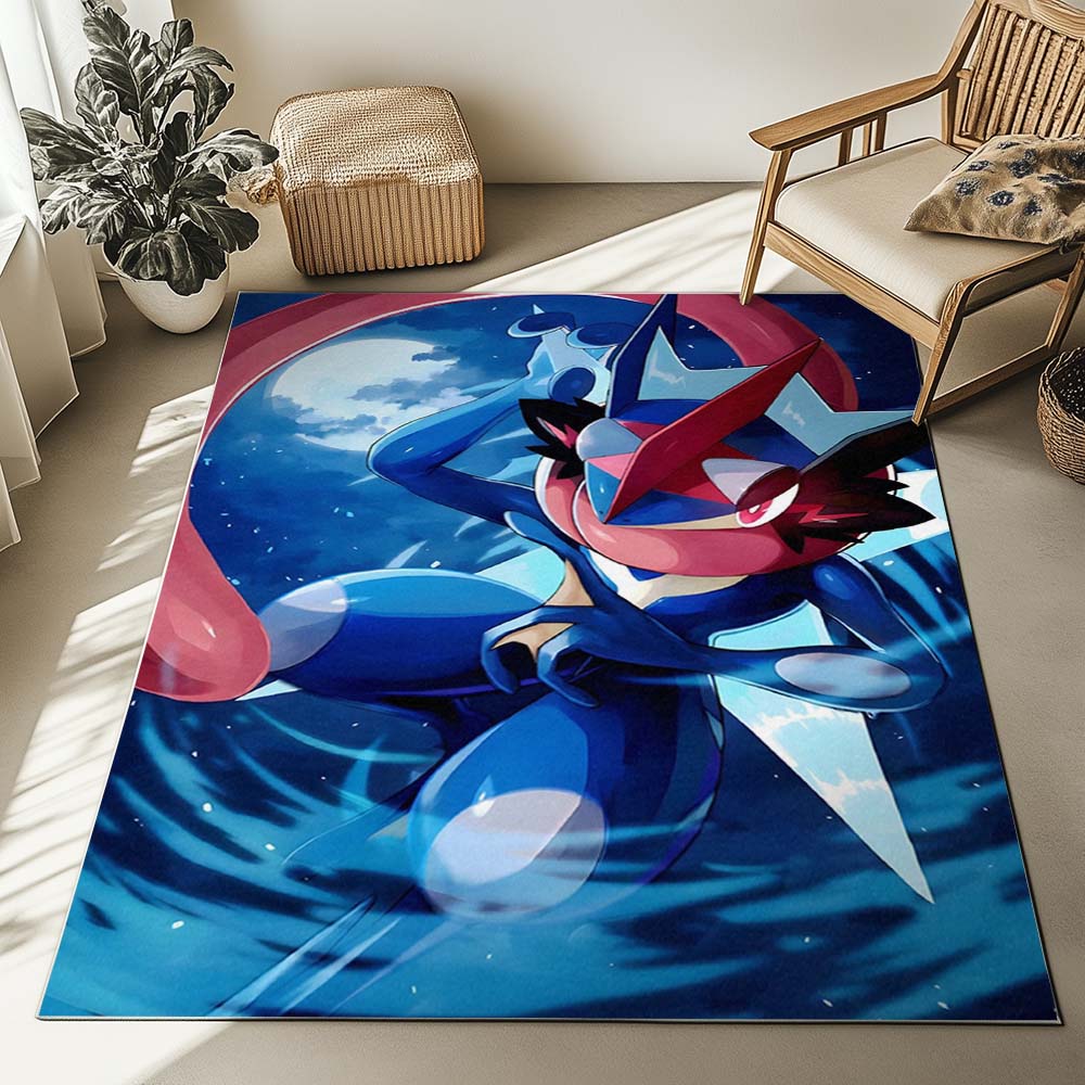 Quajutsu Pokémon - Greninja Pokemon 4 Teppich – Bild 2