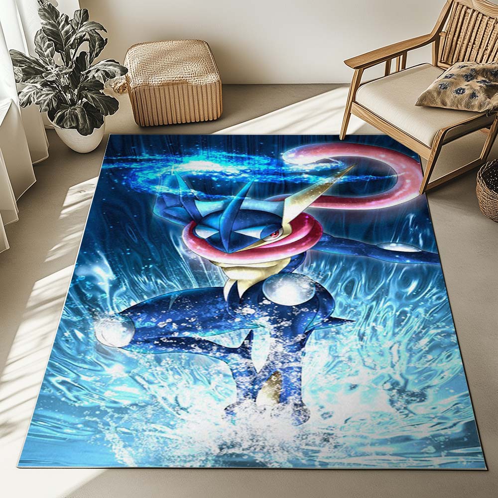Quajutsu Pokémon - Greninja Pokemon 6 Teppich – Bild 2