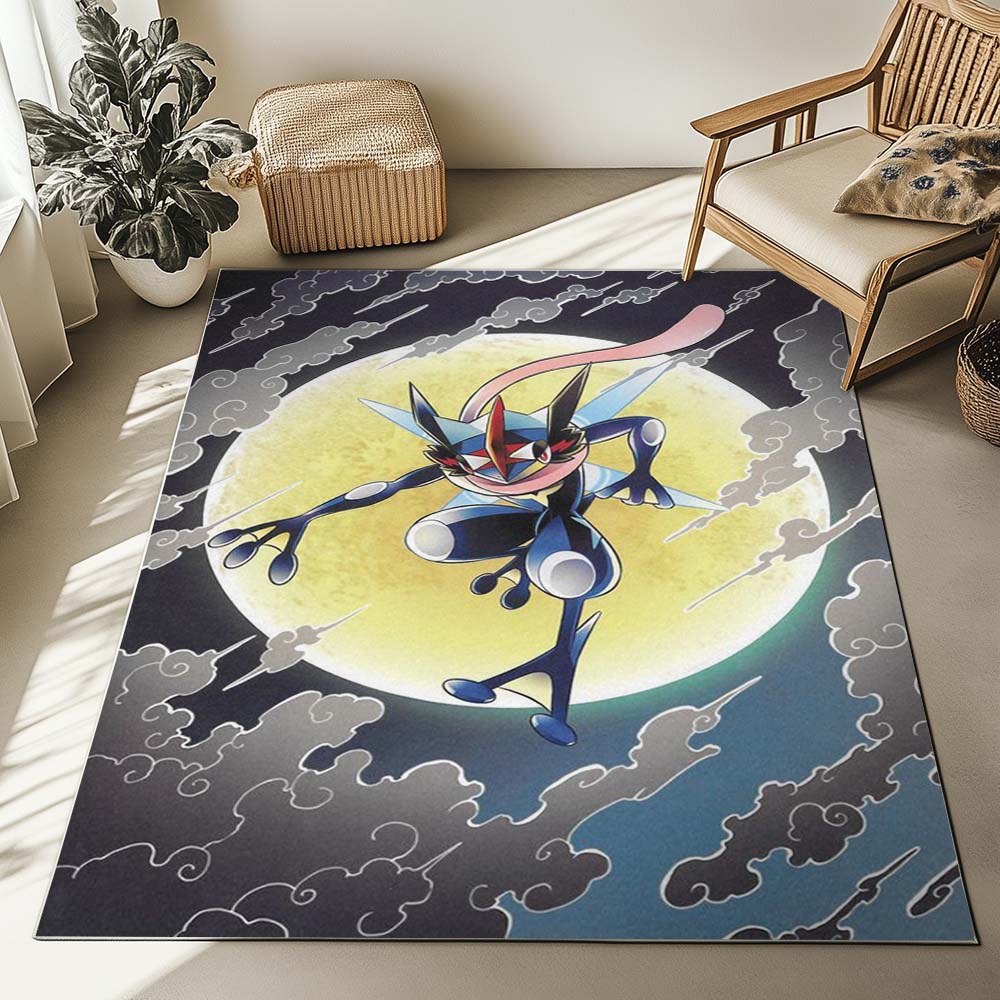 Quajutsu Pokémon - Greninja Pokemon 8 Teppich – Bild 2