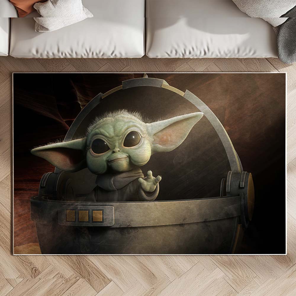 Grogu Star Wars Baby Yoda Der Mandalorianer Teppich – Bild 2
