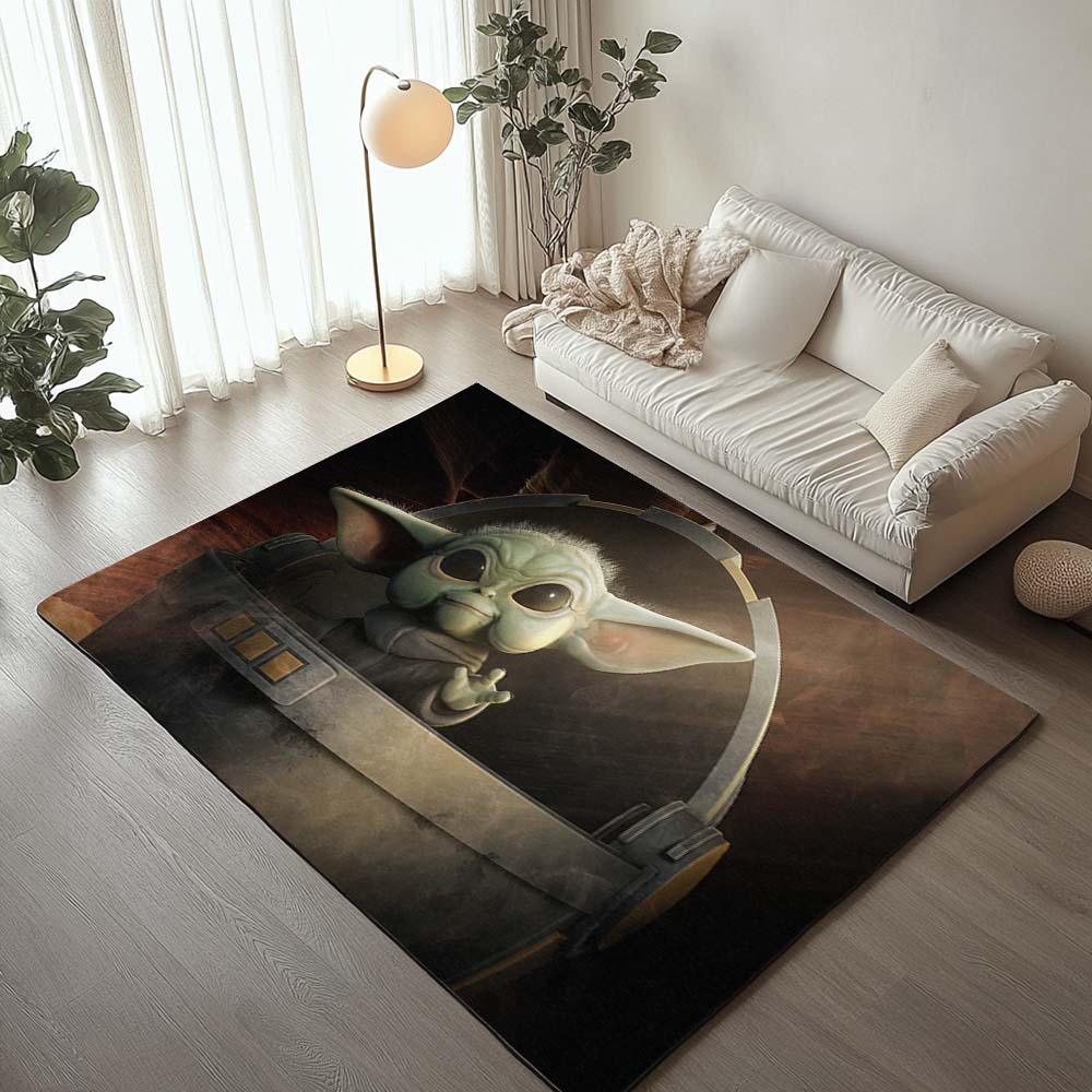 Grogu Star Wars Baby Yoda Der Mandalorianer Teppich