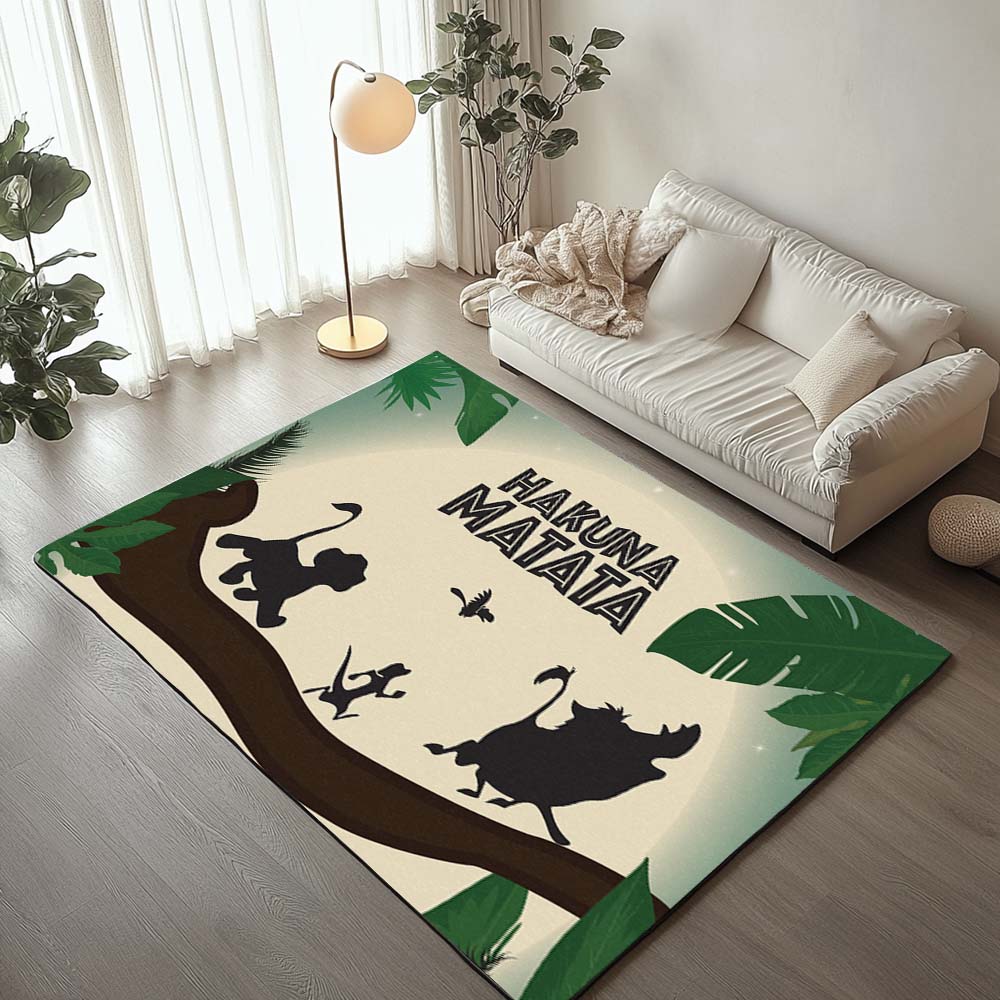 Hakuna Matata – Der König der Löwen – Charaktere 1 Teppich