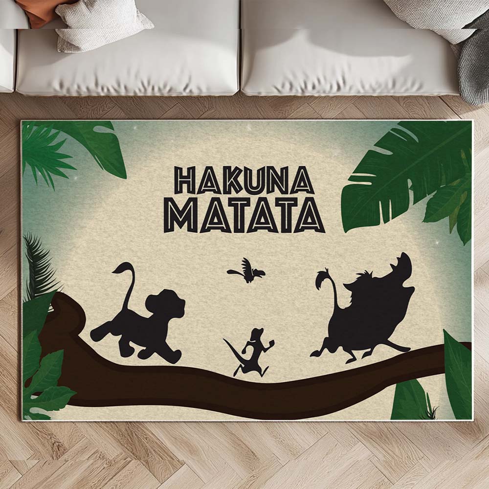 Hakuna Matata – Der König der Löwen – Charaktere 1 Teppich – Bild 2