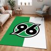 Hannover 96 grüner Hintergrund 02 Teppich