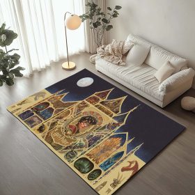 Harry Potter Schule von Hogwarts 3 Teppich
